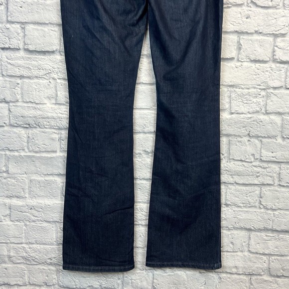 Joes Women Blue Curvy Bootcut Dark Taylor Wash Denim Jeans Size 32 (34X32) - Picture 6 of 16